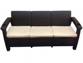 Диван Yalta Sofa 3 Set шоколадный в Арамиле - aramil.magazin-mebel74.ru | фото