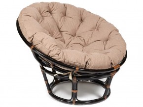 Кресло Papasan 23/01 W с подушкой Antique brown, экошерсть Коричневый в Арамиле - aramil.magazin-mebel74.ru | фото