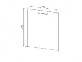 П 60 Комплект для посудомоечной машины 600 мм (цоколь + фасад) ЛДСП в Арамиле - aramil.magazin-mebel74.ru | фото